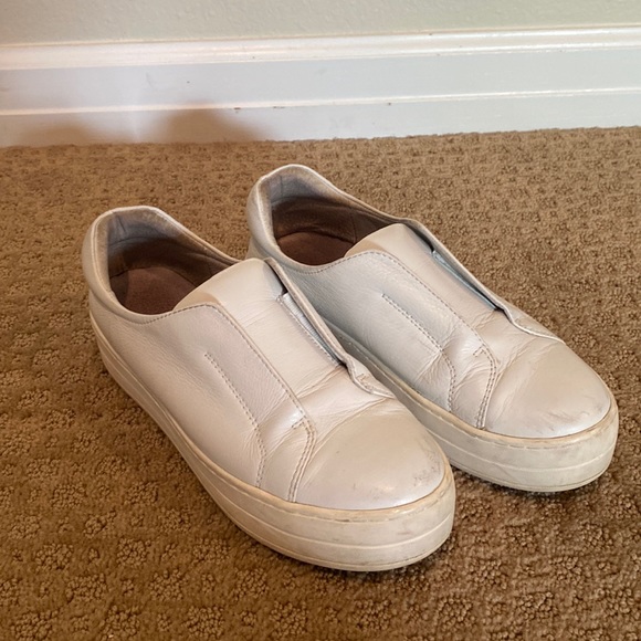 J Slides Shoes - Good condition J/Slide NYC Noel Split Vamp Sneaker. Size 8.